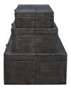 Cosmos Nesting Boxes  Set Of Three, by Sarreid, 1'4" length x 2' width x 8" height thumbnail 10