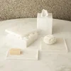 Alabaster Rectangular Plateau, Bath Accessorie by Studio A Home, 9.25" width x 0.5" height x 5" depth thumbnail 7