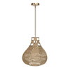 Hestia 1 Light Natural Rope Pendant, Mini Light Pendant by Uttermost, 16" width x 16.25" height x 16" diameter x 16" depth thumbnail 6