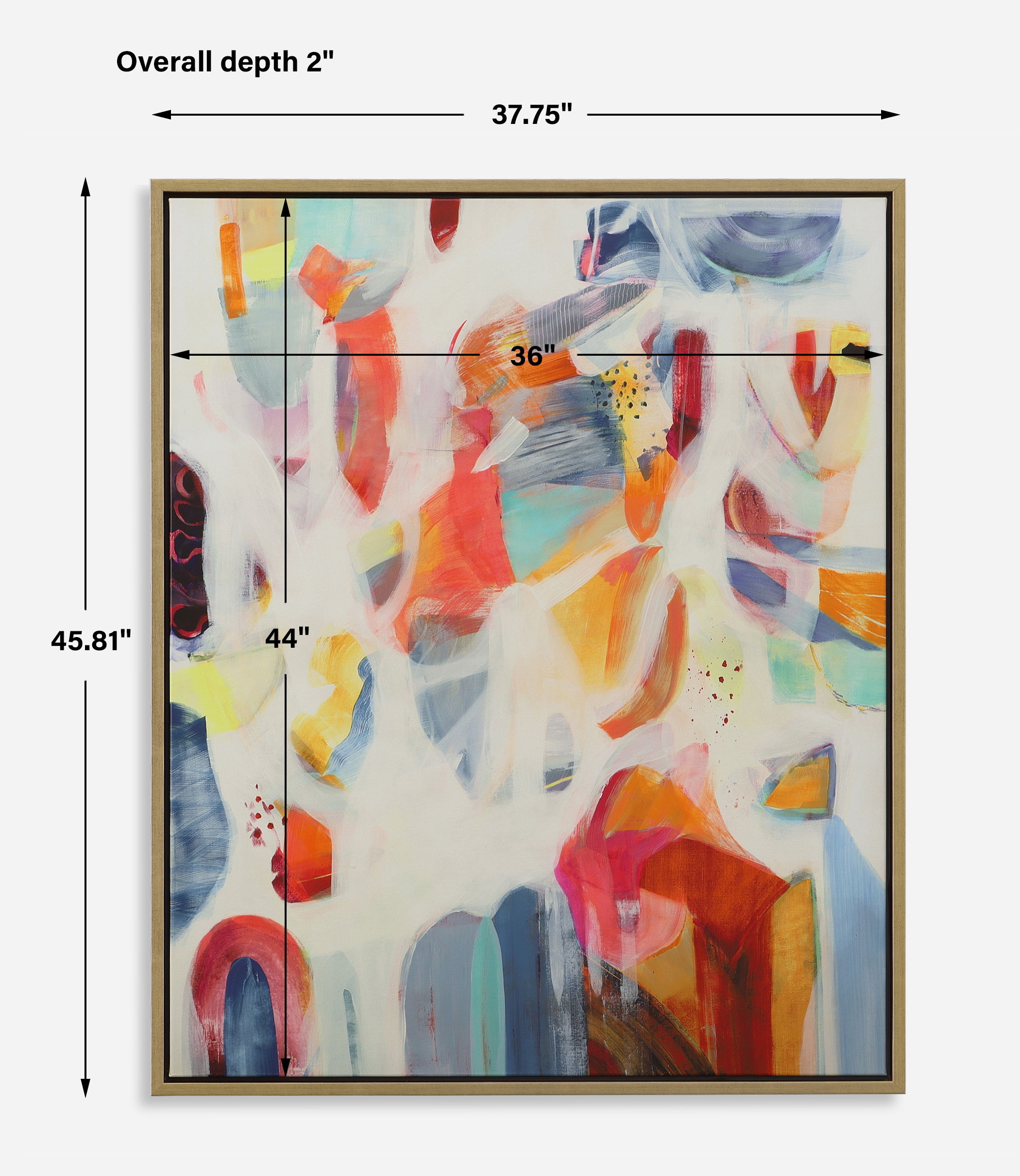 Reawaken Framed Abstract Art large image 