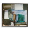 Green Fields Framed Abstract Canvas, Painting by Uttermost, 54.7" width x 48.7" height x 2" depth thumbnail 1
