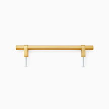 Online Designer Bedroom Modernist 6" Pull, Antique Brass