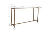 Affinity White Marble Console Table thumbnail 2