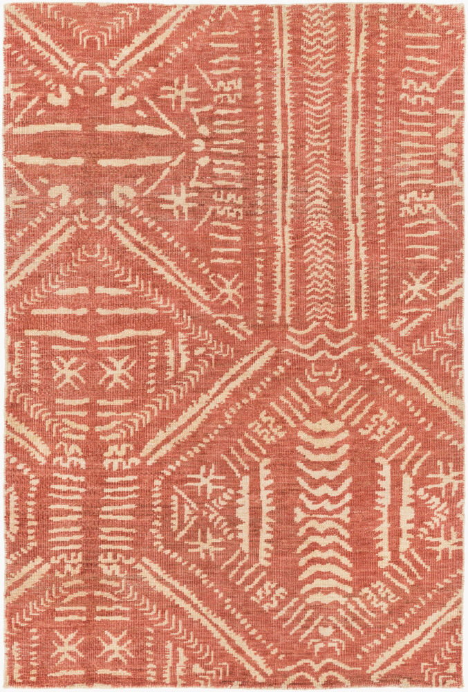 Mandela Handmade Rug, by Surya, 7'6" length x 5' width