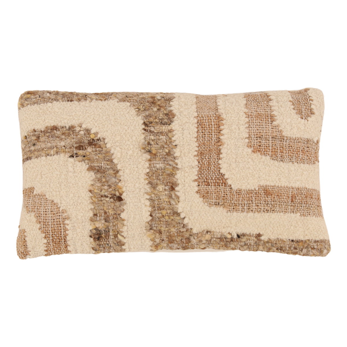 Kessel Pillow Sand, Decorative Pillow by Dovetail, 24" width x 14" height x 6" depth View 1
