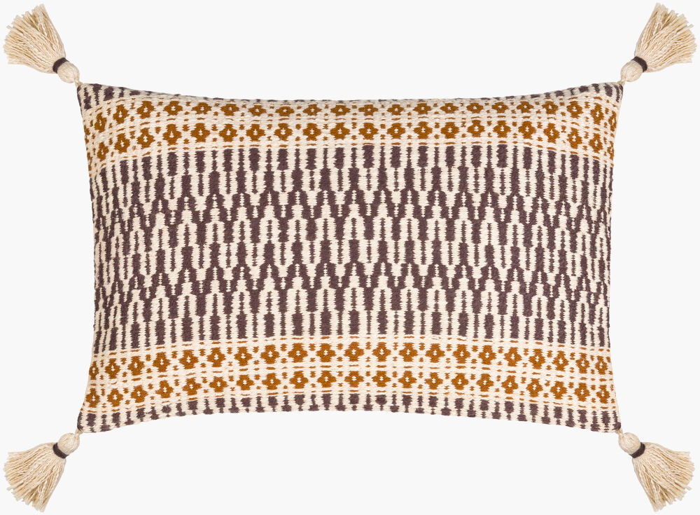 Provo Lumbar Pillow, Decorative Pillow by Surya, 14" length x 22" width
