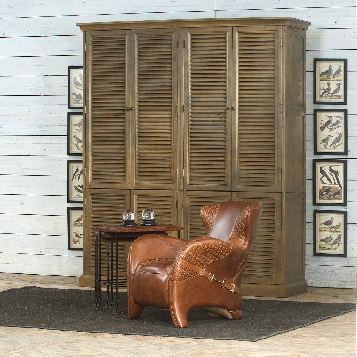 Director's Chair, by Sarreid, 2' length x 1'9" width x 2'7" height View 10