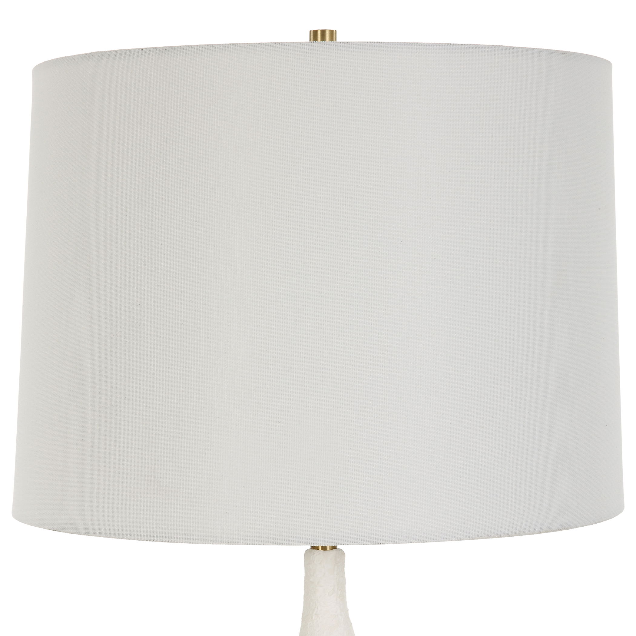 Helena Slender White Table Lamp large image 