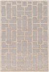 Arise Handmade Rug, by Surya, 7'6" length x 5' width thumbnail