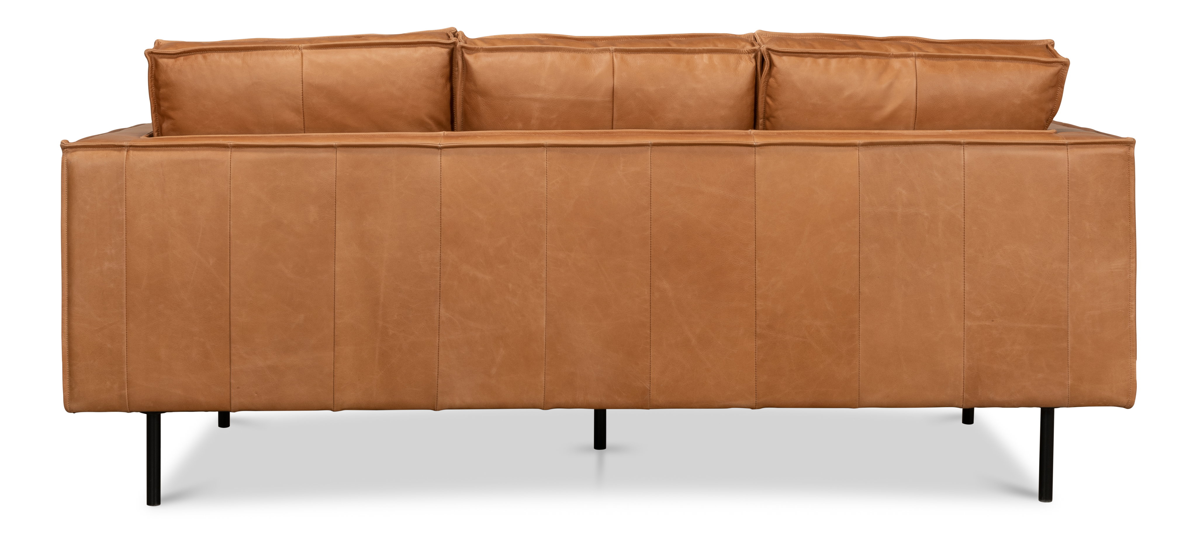 Esprit Leather Sofa, Sofas & Sectional by Sarreid, 74" length x 33" width x 32" height View 17