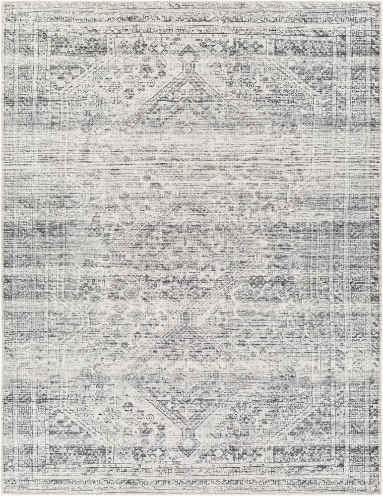 Amelie Machine Woven Rug, by Surya, 1'3.75" length x 1'3.75" width