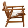 Dunbar Occasional Chair Brown, Accent Chair by Dovetail, 28.14" width x 29.5" height x 28.34" depth thumbnail 3