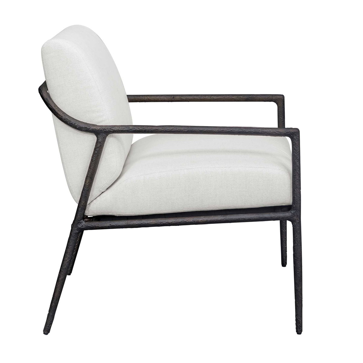Thayer Outdoor Upholstered Lounge Chair, Outdoor Chair by Uttermost, 2'2" width x 3'2.3" height x 2'5" depth View 6