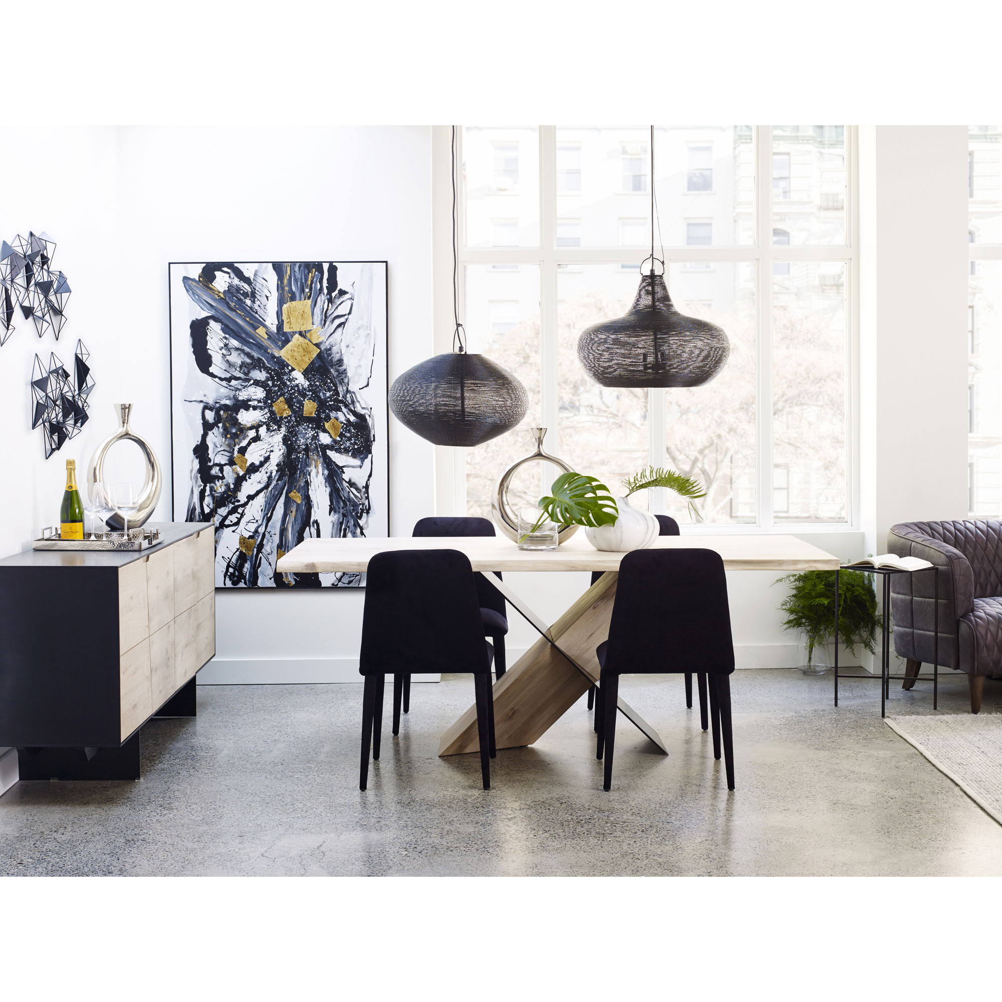 Instinct Dining Table Natural large image 
