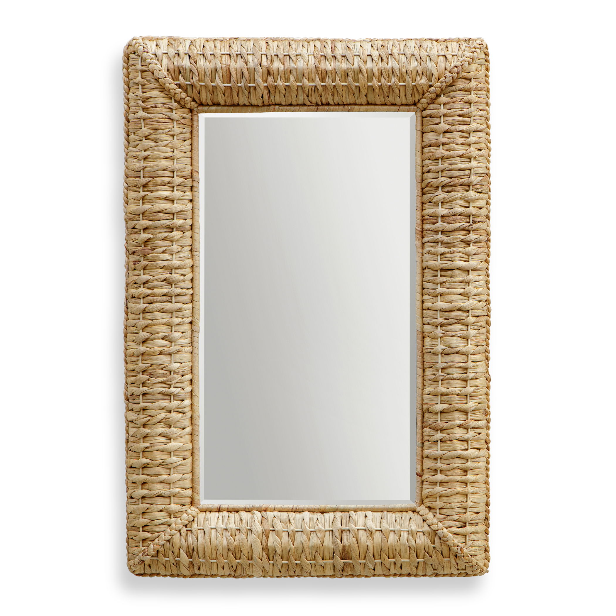 Twisted Seagrass Rectangle Mirror large image 