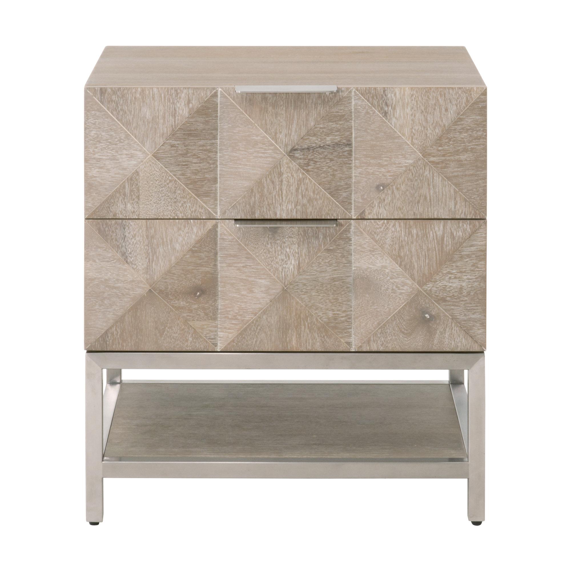 Atlas 2-Drawer Nightstand large image 