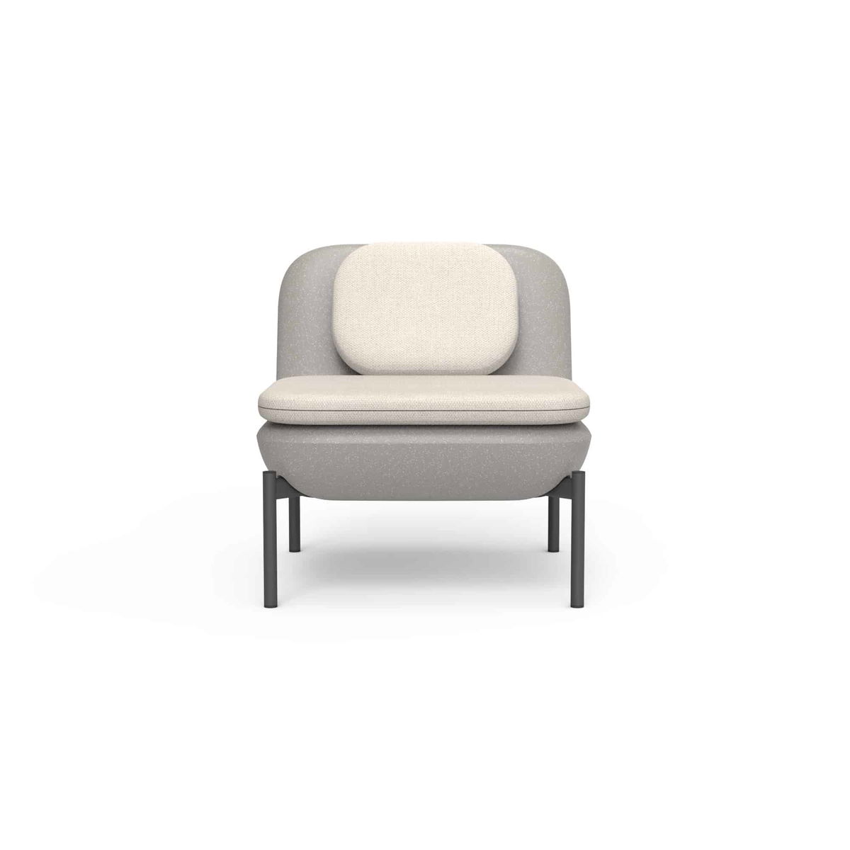 Inou Elements Lounge Chair, Outdoor Furniture by Crescent Garden, 2'1.3" width x 1'4.4" height x 2'3.8" depth View 1