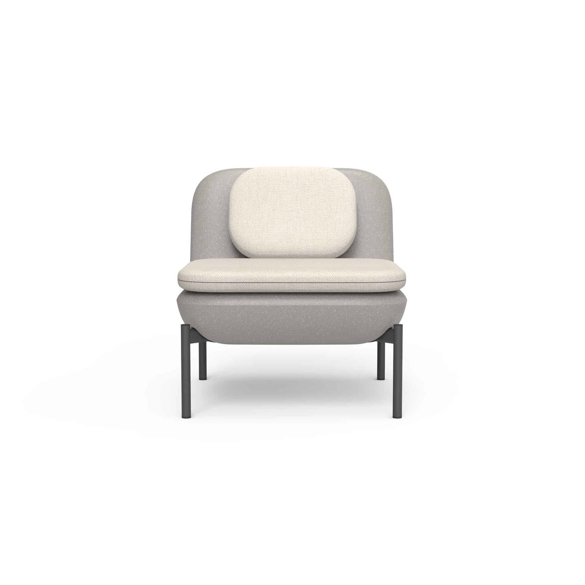 Inou Elements Lounge Chair, Outdoor Furniture by Crescent Garden, 2'1.3" width x 1'4.4" height x 2'3.8" depth View 1