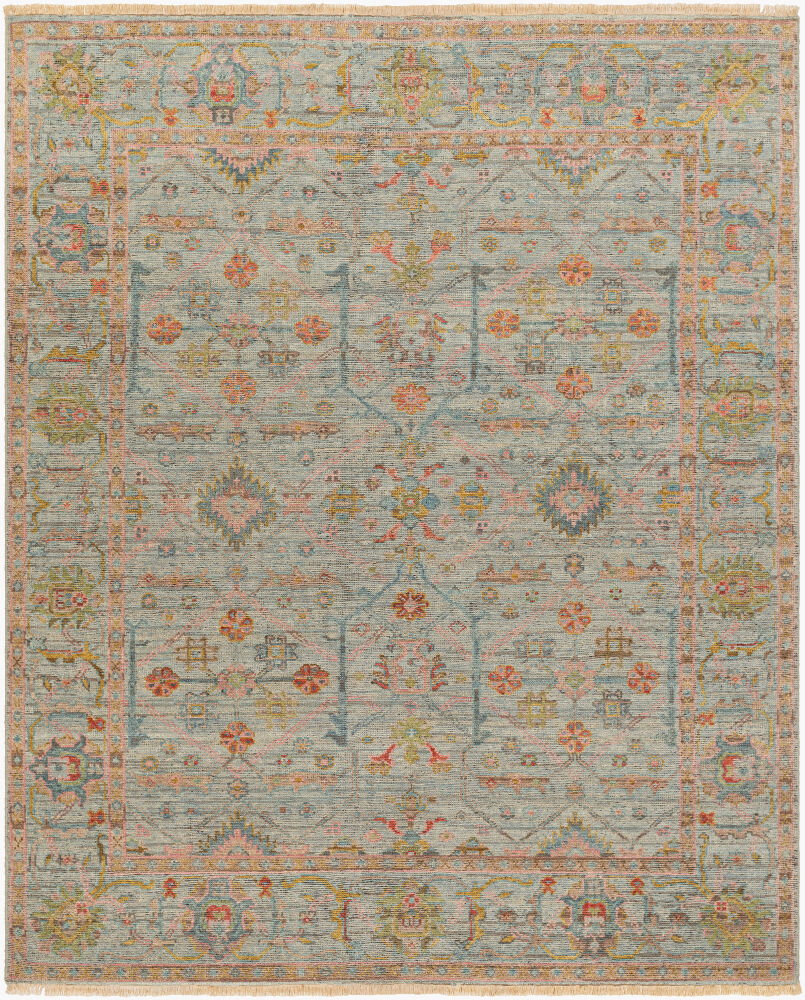 Reign Handmade Rug, by Surya, 1'6" length x 1'6" width