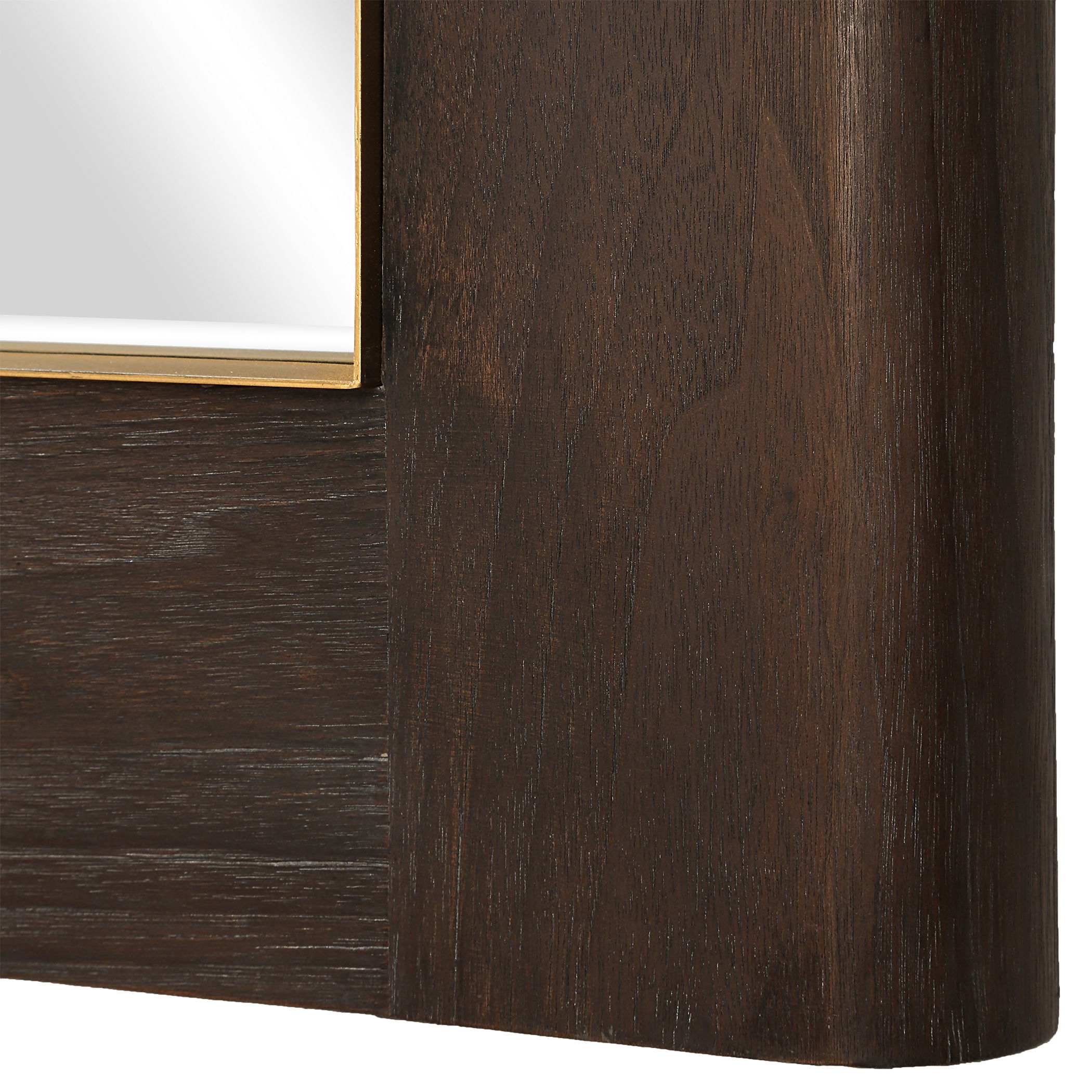 Catron Aged Walnut Mirror large image 