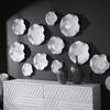 Abella Ceramic Wall Decor Set/3 White, Art by Uttermost, 17.87" width x 17.87" height x 3.87" depth thumbnail 5