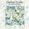 Garden Party Blue & Green Multi Peel & Stick Wallpaper thumbnail 3