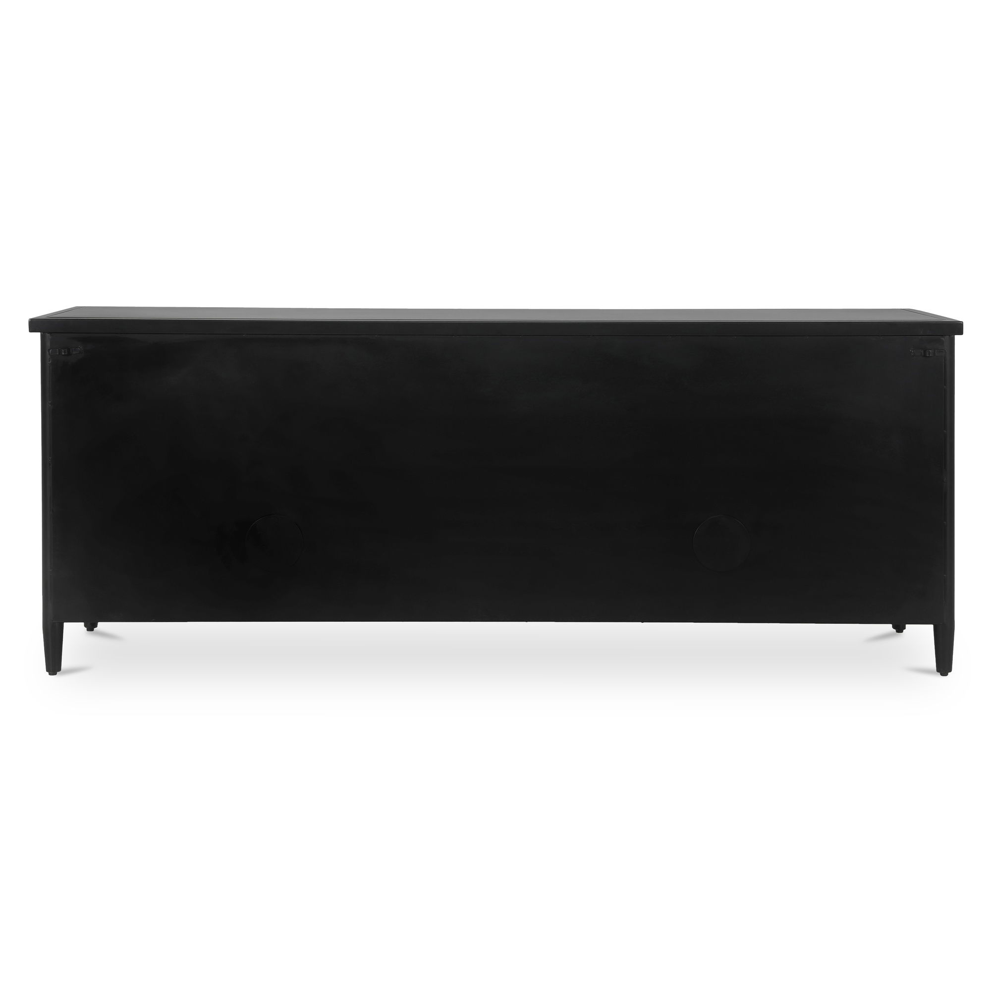 Henry Metal Media Unit Black, Media Console by Moe's Home, 65" width x 25" height x 19" depth View 5
