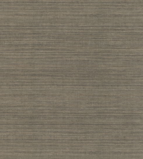 Silk Elegance Brown & Black Wallpaper