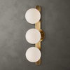 Droplet Mid-Century 3 Light Sconce, Pendant by Uttermost, 5" width x 22" height x 7.25" depth thumbnail 1