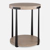 Palisade Natural Round Side Table thumbnail 1