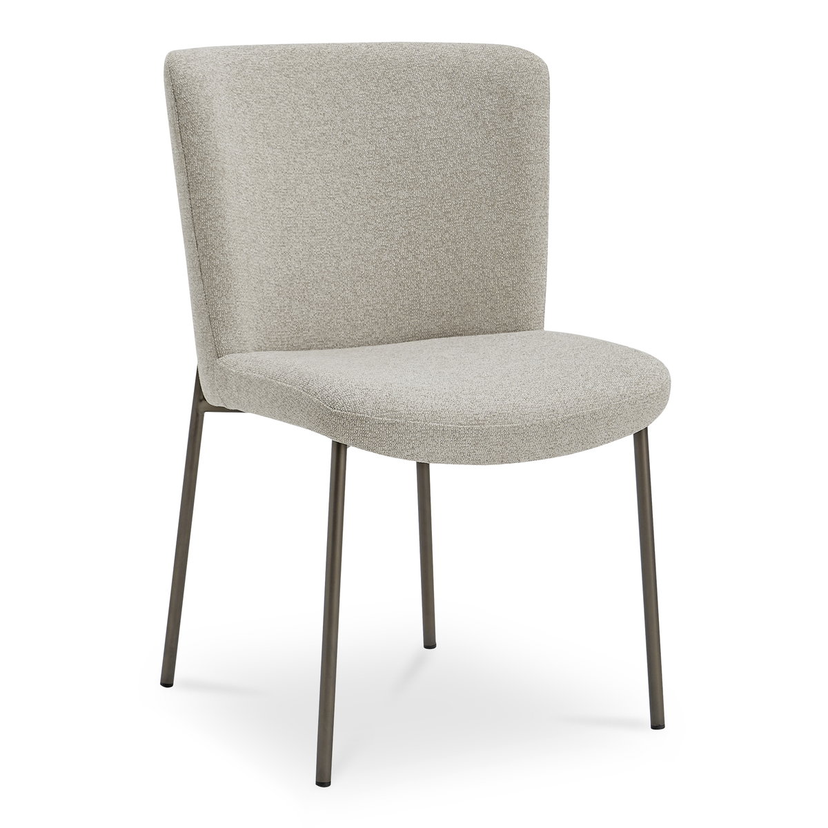 Early Dining Chair Beige-set Of Two, by Moe's Home, 21.7" width x 33.5" height x 23.8" depth View 2