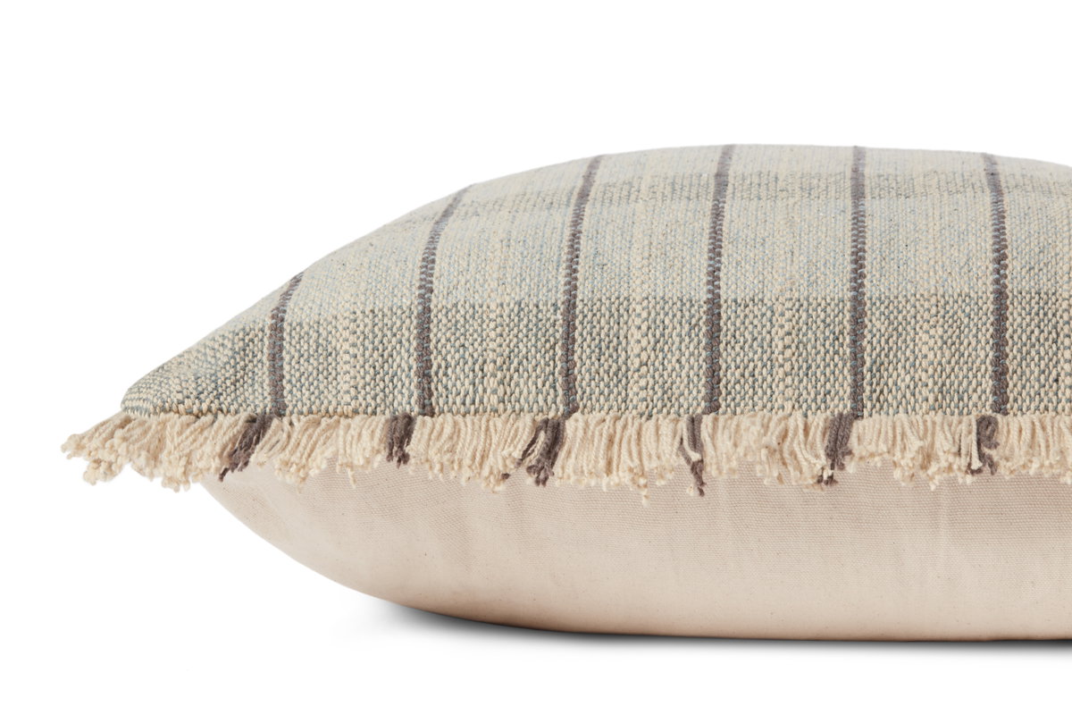 Magnolia Home by Joanna Gaines x Loloi Riley Pillow, Decorative Pillow, 22" length x 22" width View 3