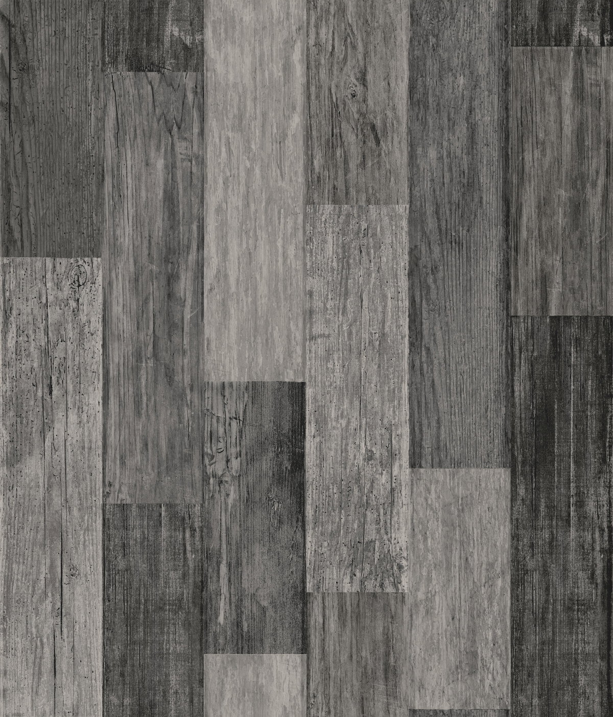 Weathered Wood Plank Black Black Peel & Stick Wallpaper, by York Wall, 16'6" length x 1'8.5" width x 0.02" depth
