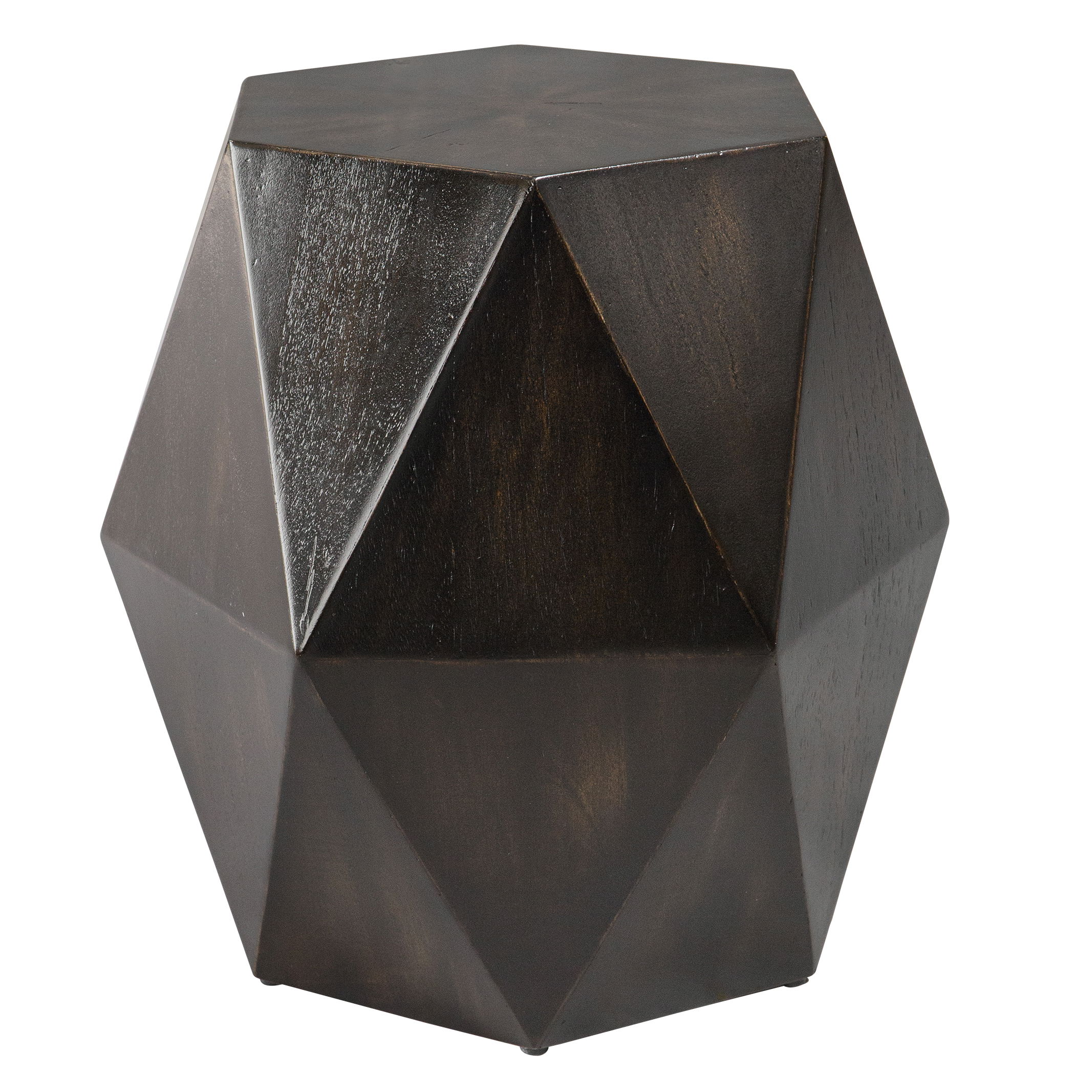 Volker Black Geometric Accent Table Volker Black Geometric Accent Table large image