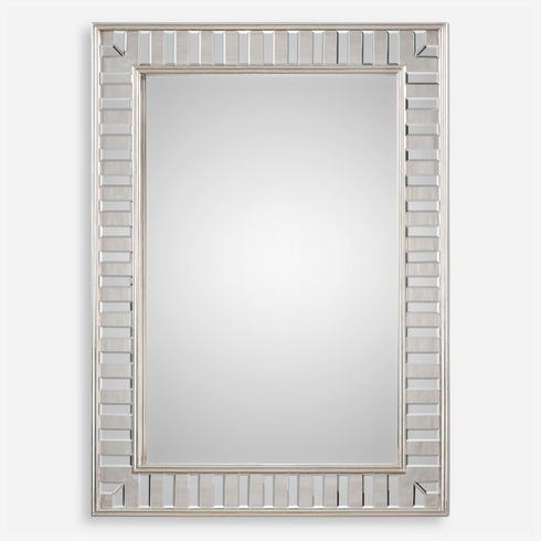 Lanester Silver Leaf Mirror