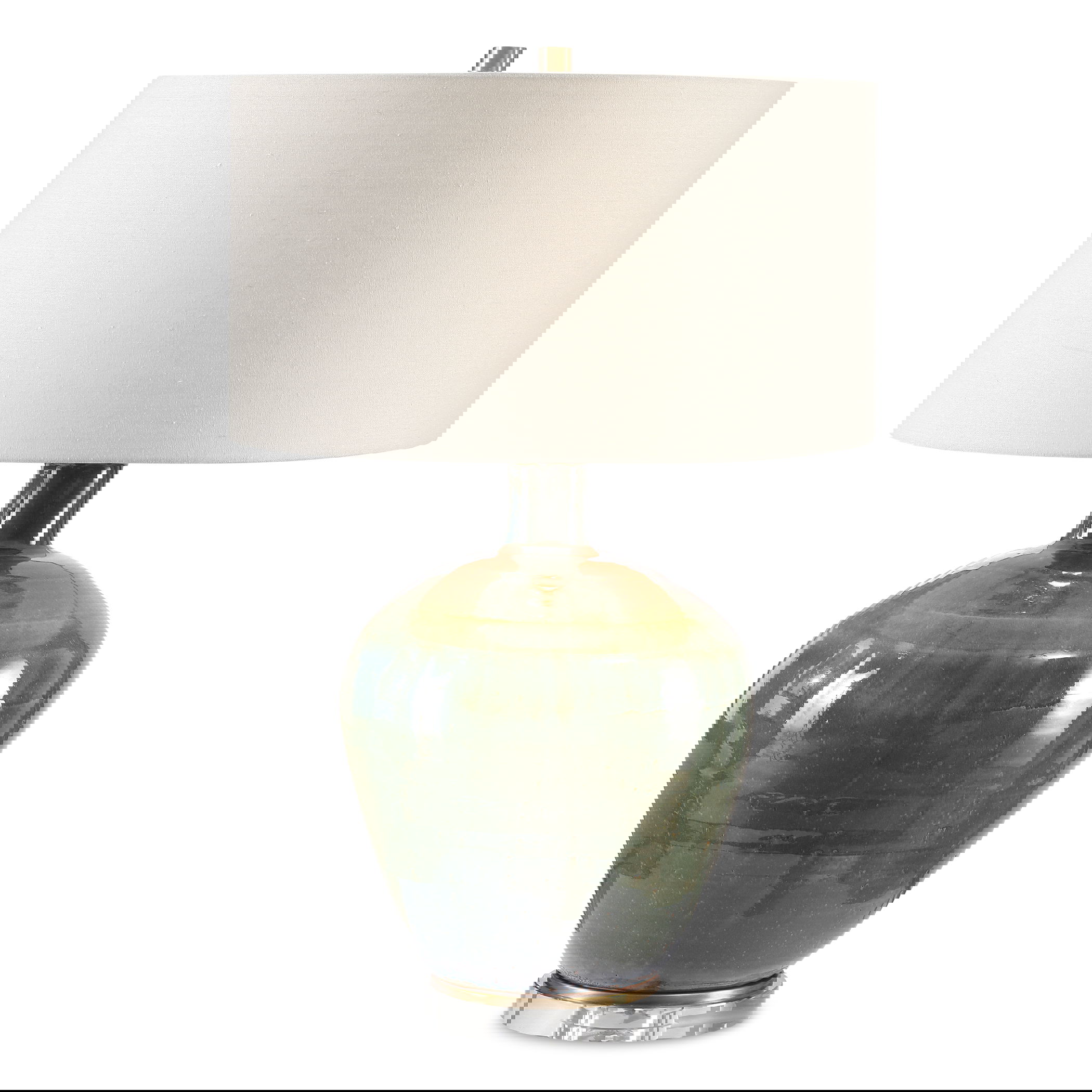 Elva Emerald Table Lamp large image 