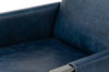 Edmonds Distilled Leather Chair,Blue thumbnail 6