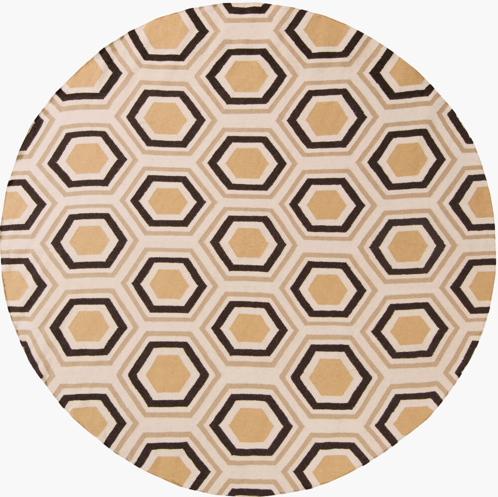 Fallon Handmade Rug, by Surya, 8' length x 8' width