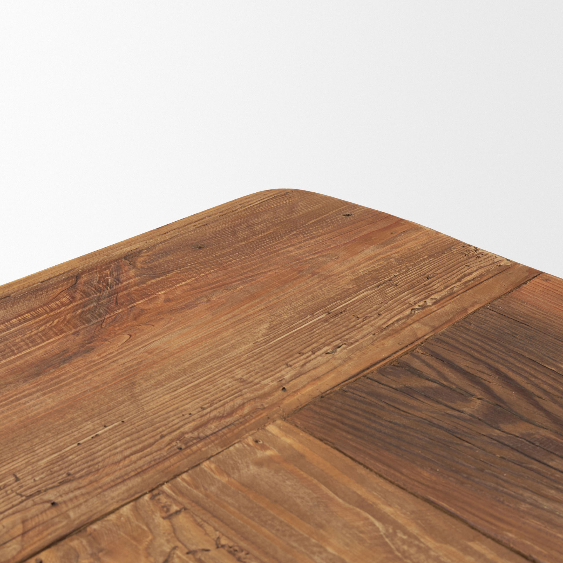Stetson 94.5' Rectangular Natural Brown Wood Dining Table large image 