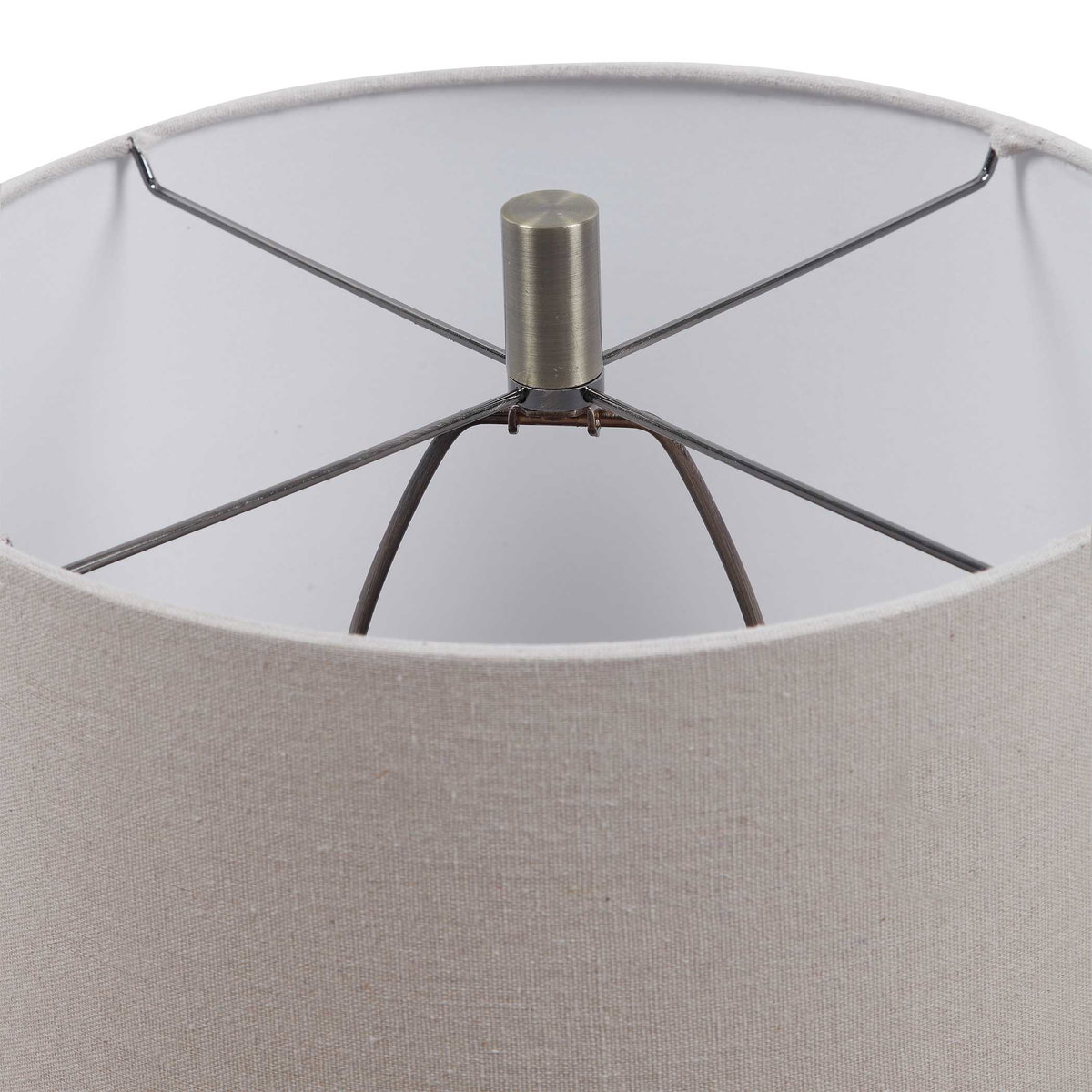 Lagos Rustic Table Lamp, by Uttermost, 1'2" width x 1'10" height x 1'2" depth View 7