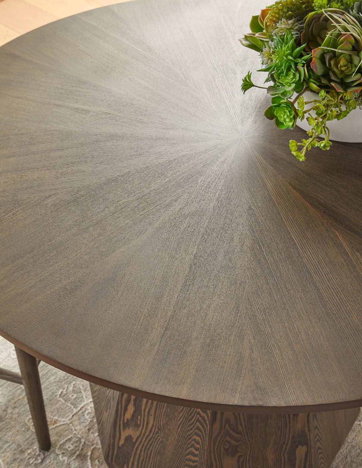 Coulter 42' Round Dining Table, by Essentials for Living, 42" width x 30" height x 42" depth View 6