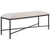 Avenham Black Framed Bench, Benche by Uttermost, 50.5" width x 20.25" height x 16.25" depth thumbnail 5