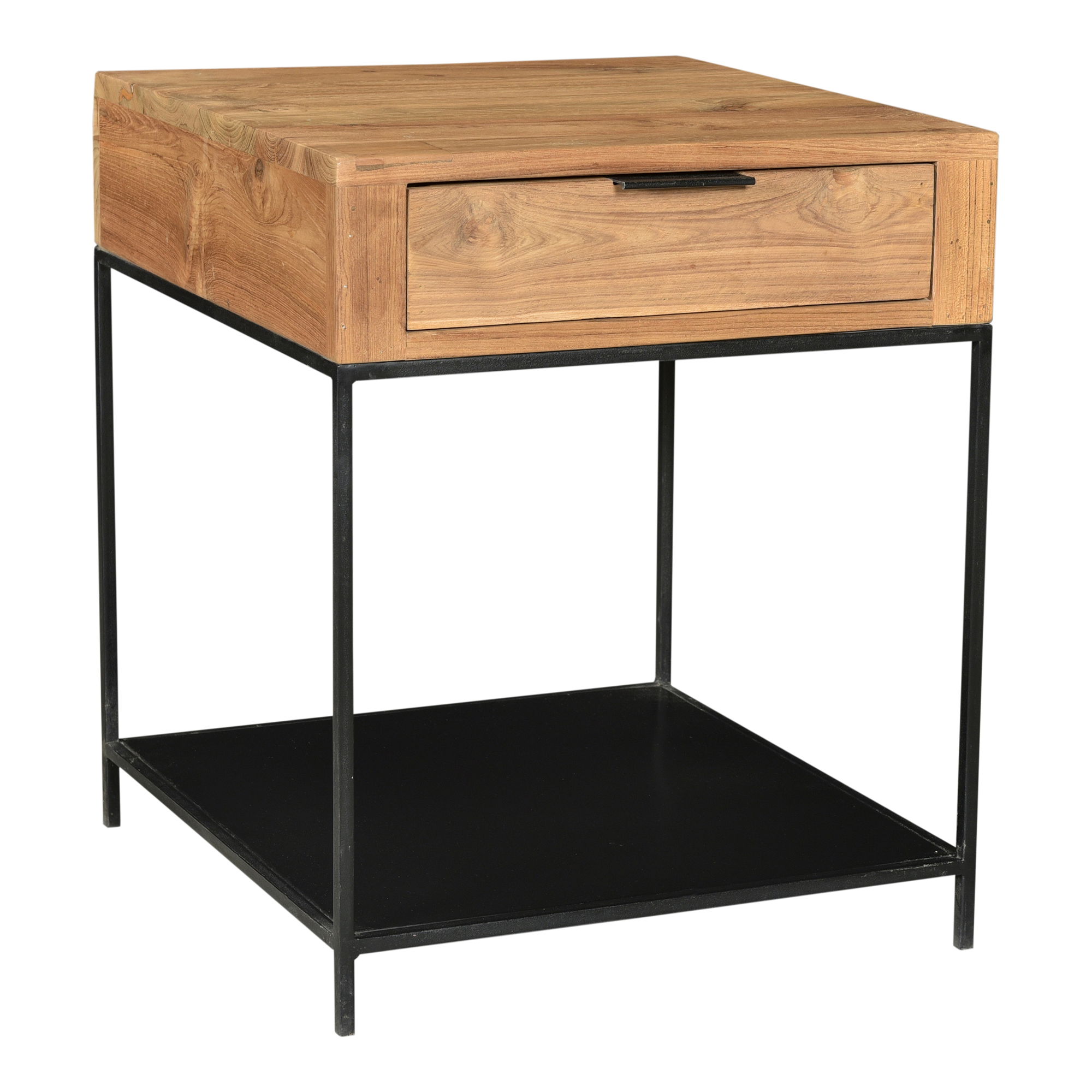 Joliet Side Table Natural, Side & End Table by Moe's Home, 20" width x 24" height x 20" depth View 2