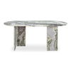 Celia Oval Dining Table Green Onyx Marble thumbnail 0