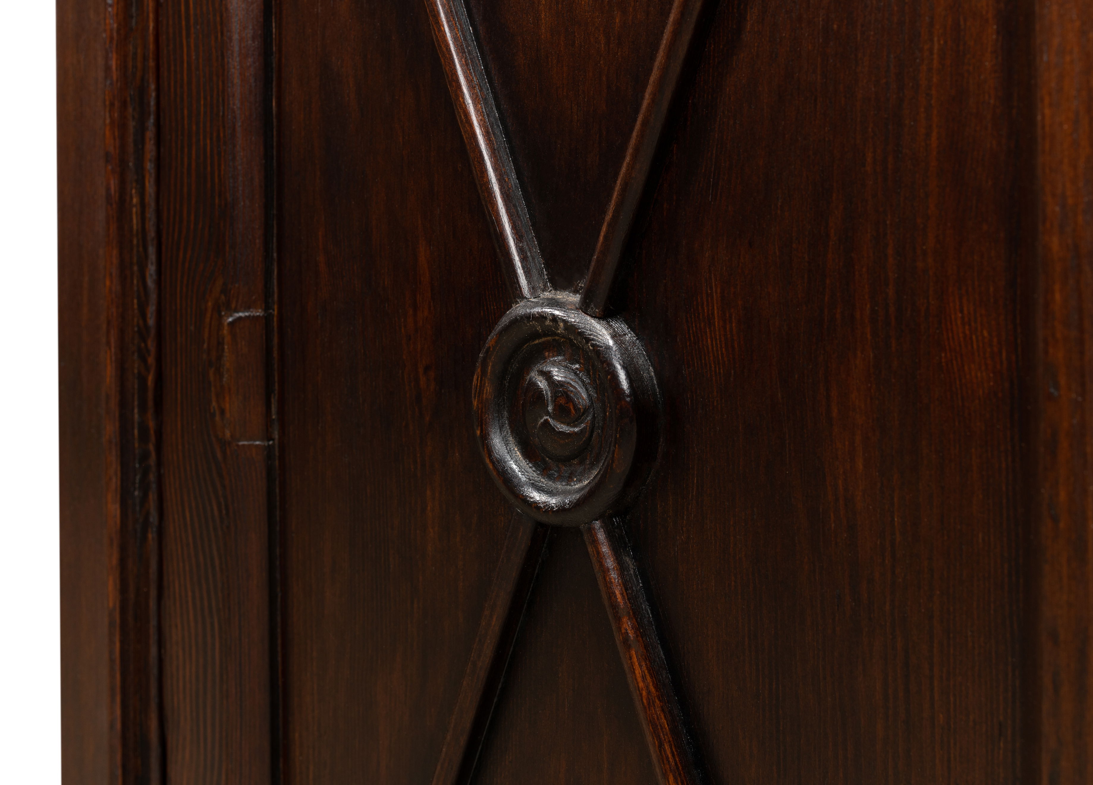 Marksman Sideboard  Dark Brown large image 
