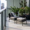 Inou Elements Lounge Chair, Outdoor Furniture by Crescent Garden, 2'1.3" width x 1'4.4" height x 2'3.8" depth thumbnail 2