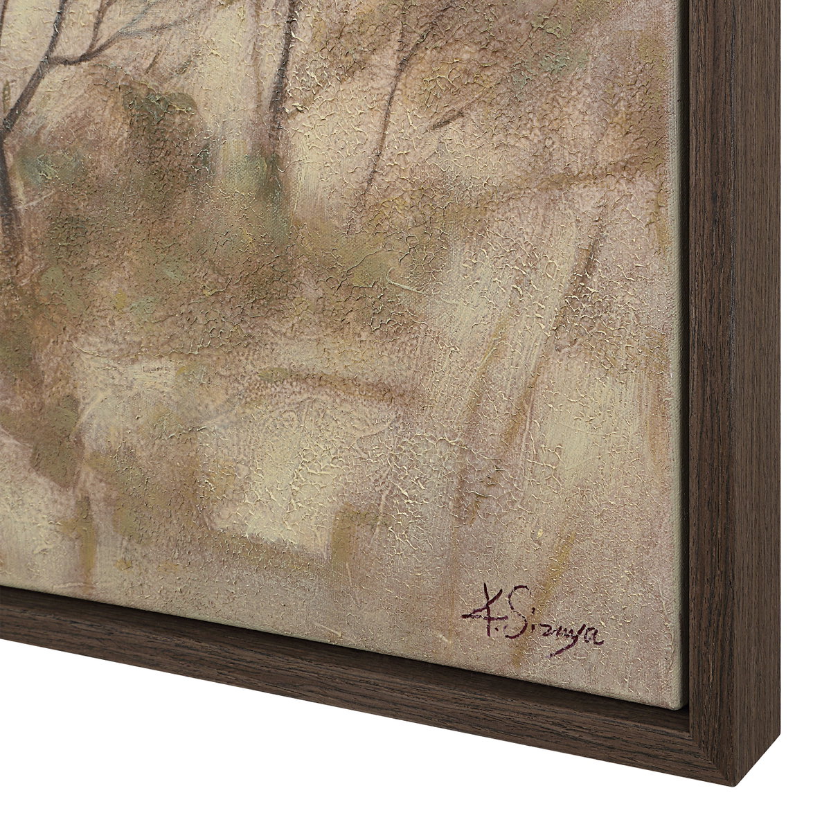 Toulouse, Painting by Renwil, 40" height x 2" depth View 5