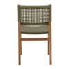 Francisca Outdoor Dining Chair Set of 2 Green thumbnail 3