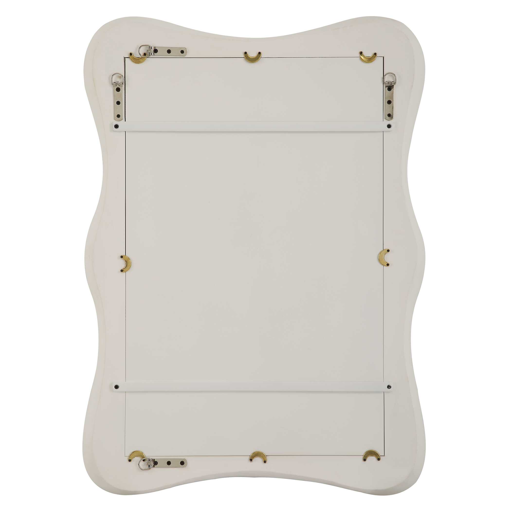 Whitehaven Wavy Rectangle Mirror large image 