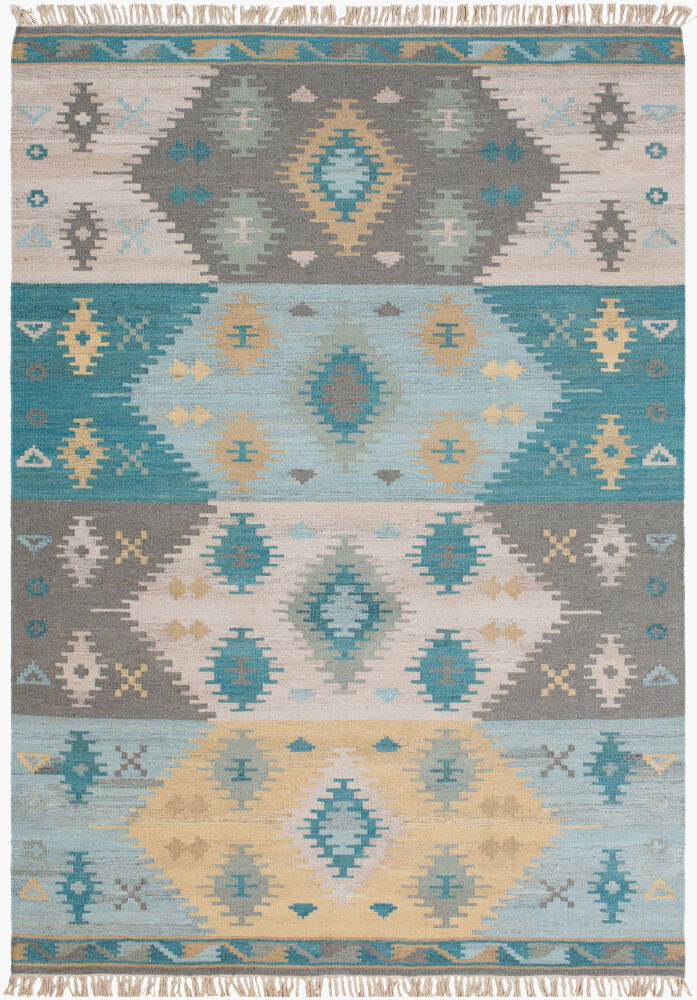 Adia Handmade Rug, by Surya, 1'6" length x 1'6" width